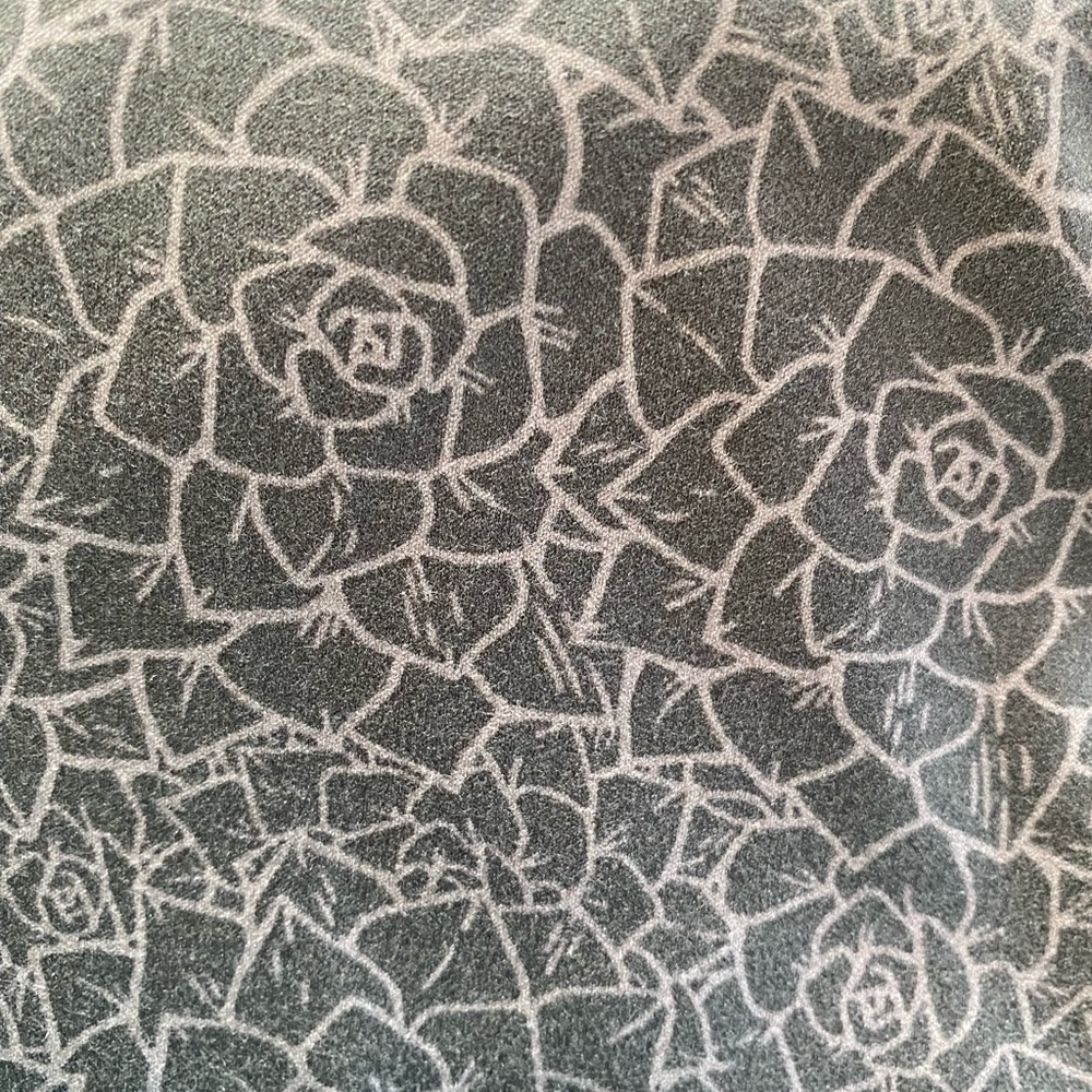 Buff Bunny Siren Leggings - Eden Print Grey
